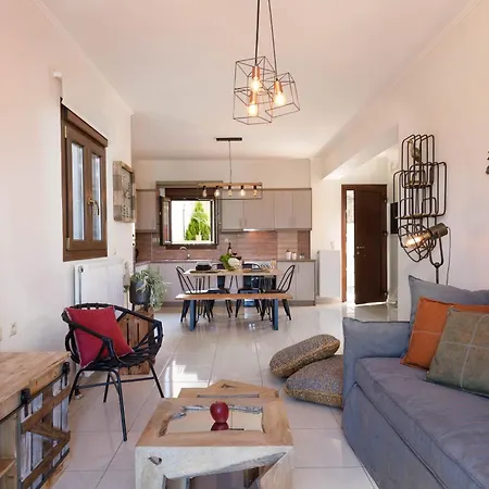 Oak Wood - Sea View Exclusive Maisonette Sfáka